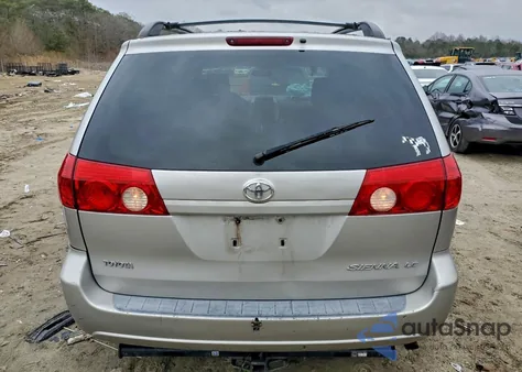 2007 Toyota Sienna Ce из США, поврежденный, VIN 5TDZK23C67S009599